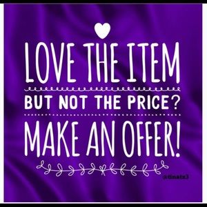💜Love to sell make me an offer 💜